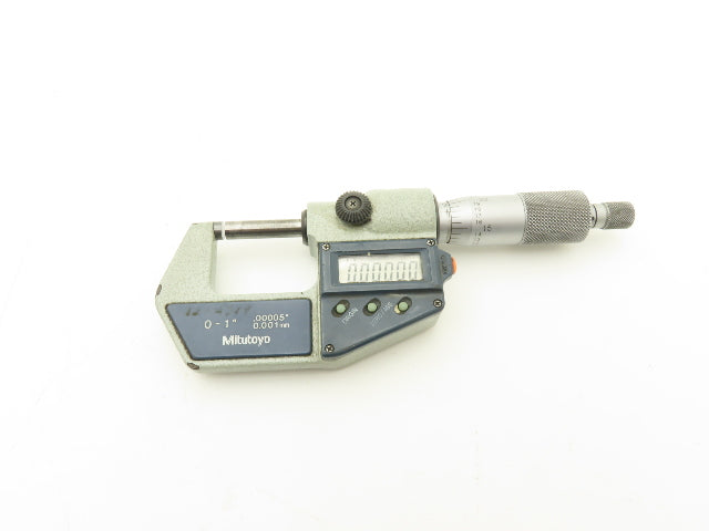 Mitutoyo 293-721-30 Digimatic Micrometer 0-1" 25.4mm Range SPC Data Output
