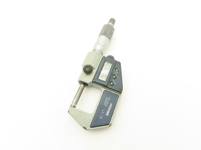 Mitutoyo 293-721-30 Digimatic Micrometer 0-1" 25.4mm Range SPC Data Output