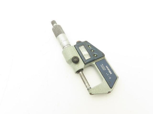 Mitutoyo 293-721-30 Digimatic Micrometer 0-1" 25.4mm Range SPC Data Output