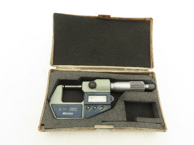 Mitutoyo 293-721-30 Digimatic Micrometer 0-1" 25.4mm Range SPC Data Output
