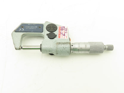 Mitutoyo 395-741-30 Digimatic Spherical Face Micrometer 0-1" 25mm Range