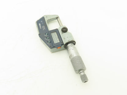 Mitutoyo 395-741-30 Digimatic Spherical Face Micrometer 0-1" 25mm Range