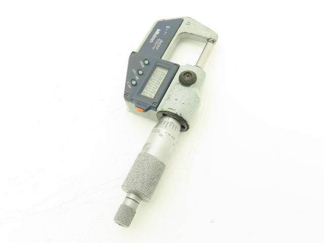 Mitutoyo 395-741-30 Digimatic Spherical Face Micrometer 0-1" 25mm Range