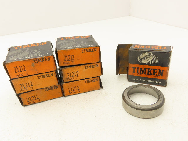 Timken 21212 Tapered Roller Bearing Cup 2.125" OD x 0.625" Width Lot of 7