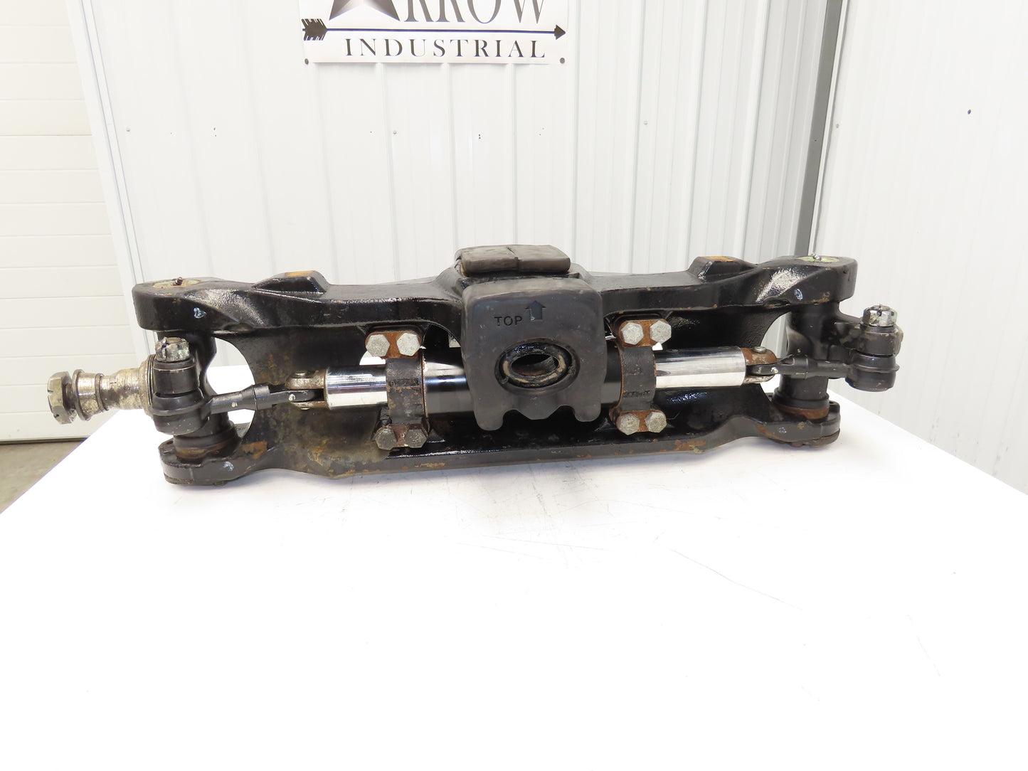 Hyster E80XN Forklift Rear Axle Dual Hydraulic Steering Assembly 8527474