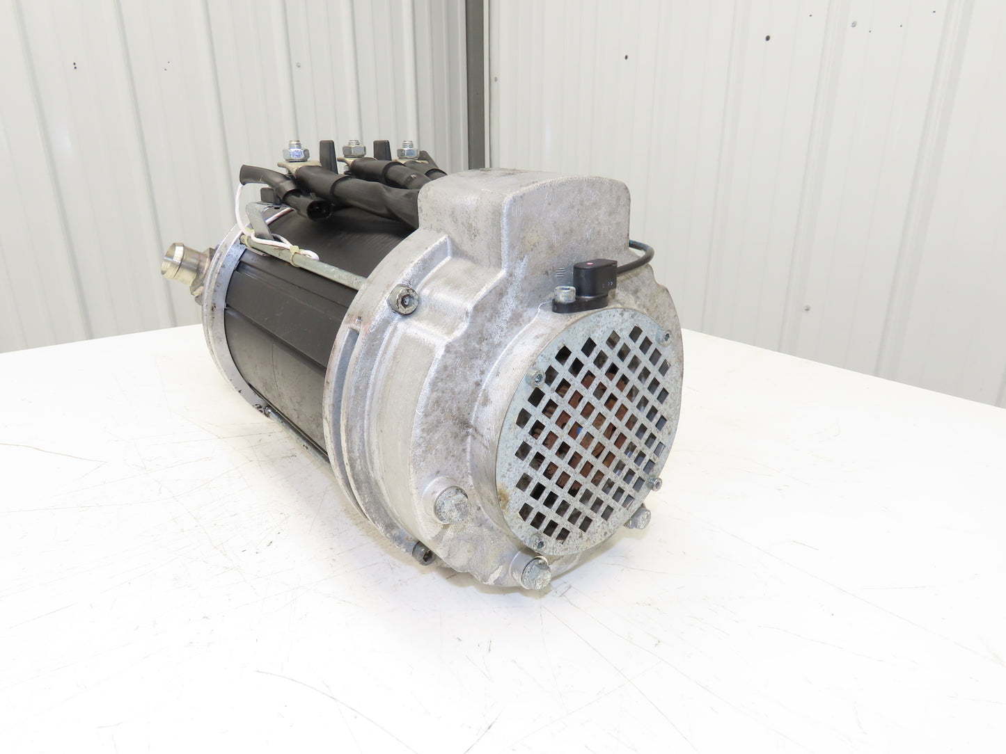 Hyster 8813389 Forklift Hydraulic Motor 48V & Pump 8811653 Removed From E80XN