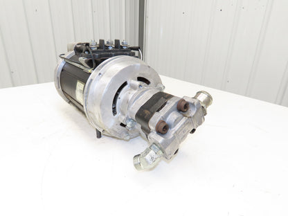 Hyster 8813389 Forklift Hydraulic Motor 48V & Pump 8811653 Removed From E80XN