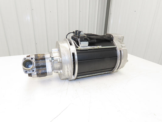 Hyster 8813389 Forklift Hydraulic Motor 48V & Pump 8811653 Removed From E80XN