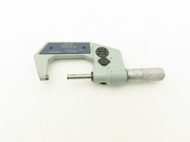 Mitutoyo 293-726-30 Digimatic Micrometer 1-2" Range Flat Anvil SPC Data