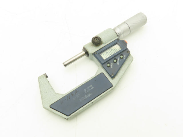 Mitutoyo 293-726-30 Digimatic Micrometer 1-2" Range Flat Anvil SPC Data