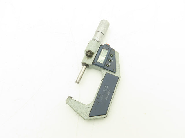 Mitutoyo 293-726-30 Digimatic Micrometer 1-2" Range Flat Anvil SPC Data
