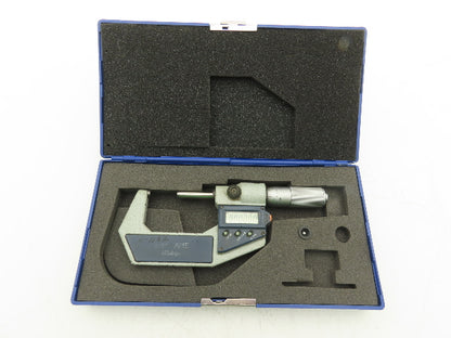 Mitutoyo 293-726-30 Digimatic Micrometer 1-2" Range Flat Anvil SPC Data