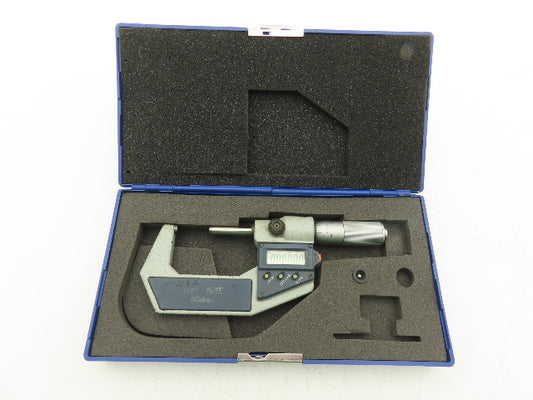 Mitutoyo 293-726-30 Digimatic Micrometer 1-2" Range Flat Anvil SPC Data