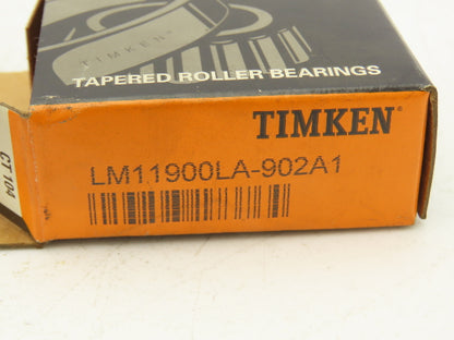 Timken LM11900LA-902A1 Tapered Roller Bearing Cone 3/4"ID W/Seal Lot of 6