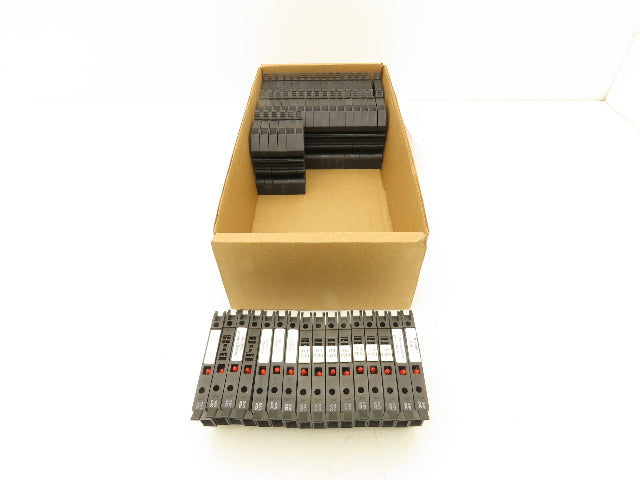 Allen Bradley 1492-H Fuse Holder Terminal Block Red Indicator 10-57V Lot of 54