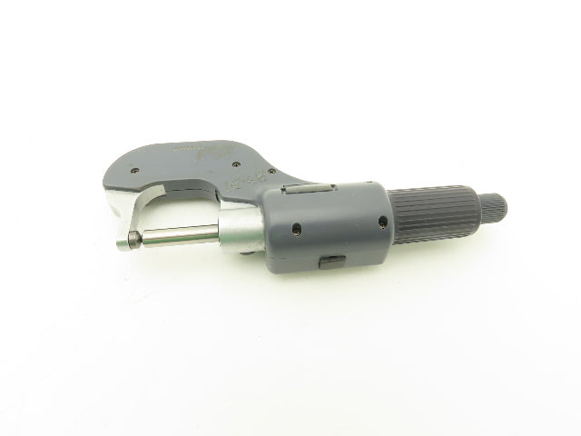 Fowler 54-860-211-1 Spherical Face Digital Micrometer 0-1" 25mm Range Ball Anvil