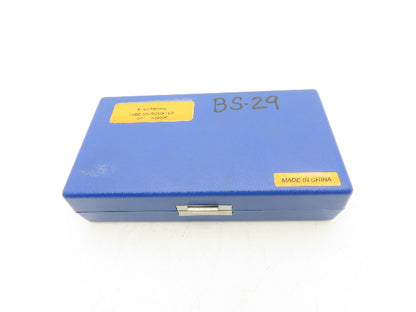 Fowler 54-860-211-1 Spherical Face Digital Micrometer 0-1" 25mm Range Ball Anvil