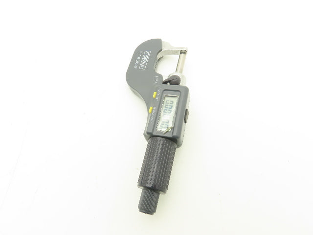 Fowler 54-860-211-1 Spherical Face Digital Micrometer 0-1" 25mm Range Ball Anvil