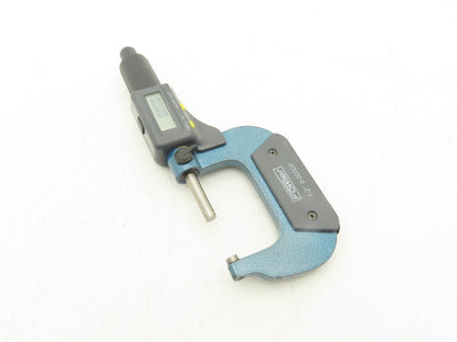 Fowler Digital Outside Micrometer 1-2" 25-50mm Range .00005" Flat Anvil No Case