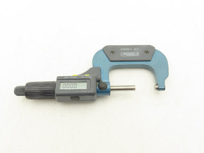 Fowler Digital Outside Micrometer 1-2" 25-50mm Range .00005" Flat Anvil No Case