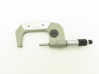 Fowler Digital Outside Micrometer 2-3" Range 50-78mm Flat Anvil SPC Data Port