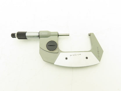 Fowler Digital Outside Micrometer 2-3" Range 50-78mm Flat Anvil SPC Data Port
