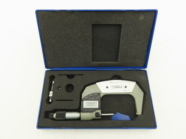 Fowler Digital Outside Micrometer 2-3" Range 50-78mm Flat Anvil SPC Data Port