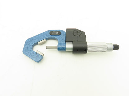 Shars 303-2434 Digital Micrometer 0.8-1.4" 60 Deg V-Anvil  -Broken Case Latch