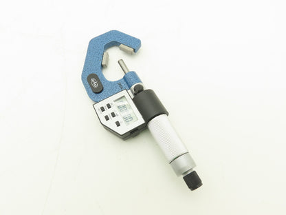 Shars 303-2434 Digital Micrometer 0.8-1.4" 60 Deg V-Anvil  -Broken Case Latch