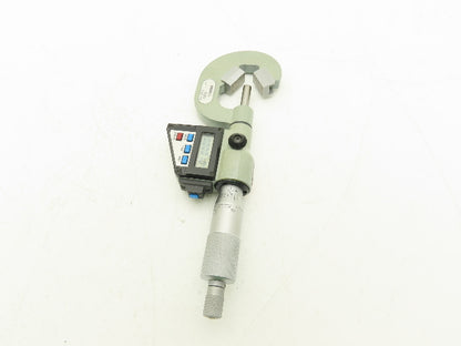Mitutoyo 314-722 V-Anvil Digital Micrometer 0.4-1" Range w/Data Port