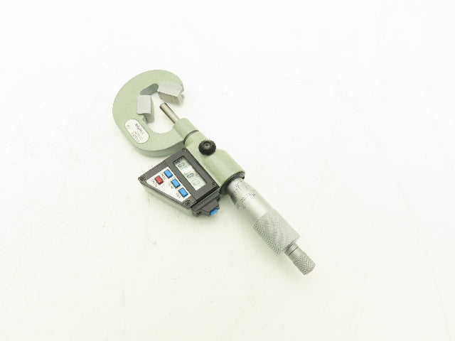 Mitutoyo 314-722 V-Anvil Digital Micrometer 0.4-1" Range w/Data Port