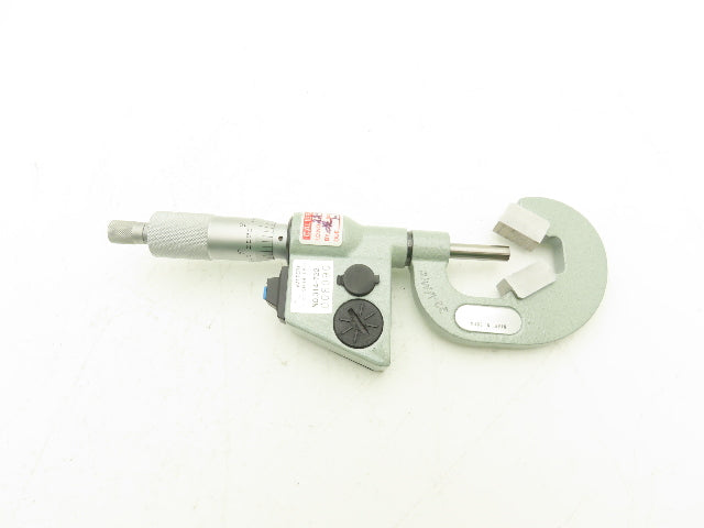 Mitutoyo 314-722 V-Anvil Digital Micrometer 0.4-1" Range w/Data Port