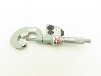 Mitutoyo 314-722 V-Anvil Digital Micrometer 0.4-1" Range w/Data Port