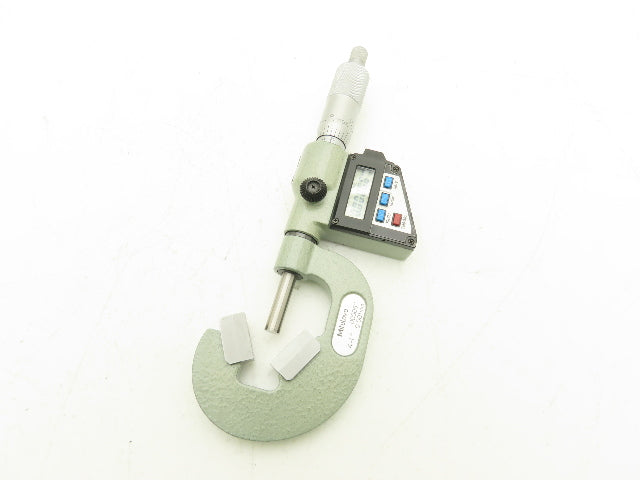 Mitutoyo 314-722 V-Anvil Digital Micrometer 0.4-1" Range w/Data Port