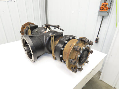 Hyster E80XN Forklift Front Dual Wheel Drive Axle Assembly 8-Lug Off E80XN