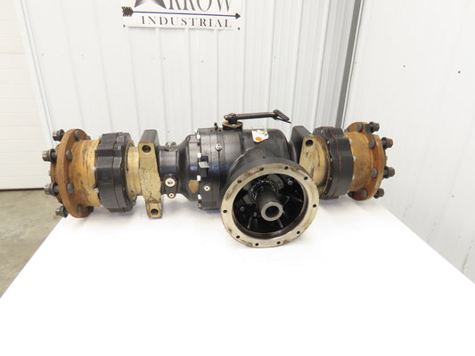 Hyster E80XN Forklift Front Dual Wheel Drive Axle Assembly 8-Lug Off E80XN