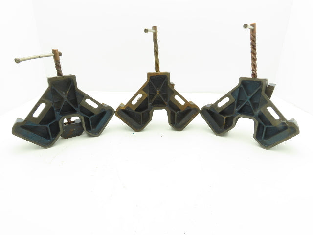 Wilton 64000 Welding Angle Clamp 90 Deg 3-3/8" Miter Cast Iron Lot of 3