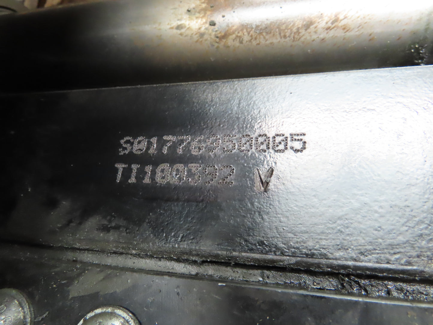 Hyster E80XN Forklift Mast Class IV 2 Stage 4 Lever 144.7" Lift 7000lb