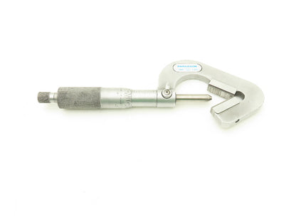 Mitutoyo 114-202 V-Anvil Micrometer 0.93"-1" Range .0001" 3-Flute Tip Spindle