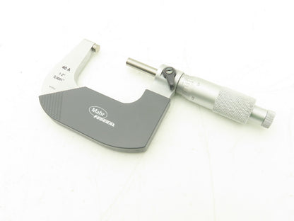 Mahr Federal 4134912 Micromar 40A Outside Micrometer 1-2" Range .0001" Ratchet