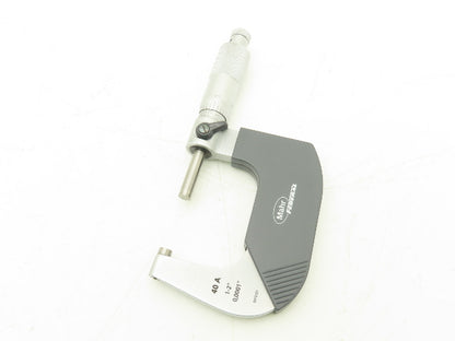 Mahr Federal 4134912 Micromar 40A Outside Micrometer 1-2" Range .0001" Ratchet