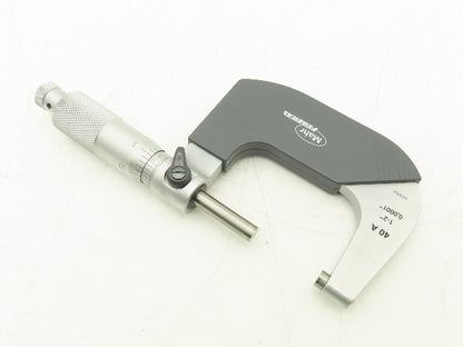 Mahr Federal 4134912 Micromar 40A Outside Micrometer 1-2" Range .0001" Ratchet