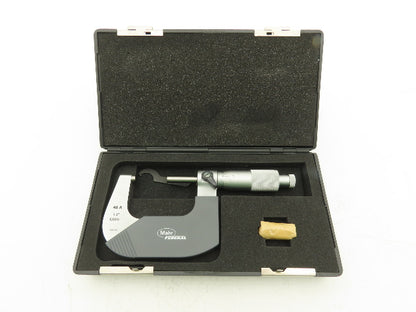 Mahr Federal 4134912 Micromar 40A Outside Micrometer 1-2" Range .0001" Ratchet