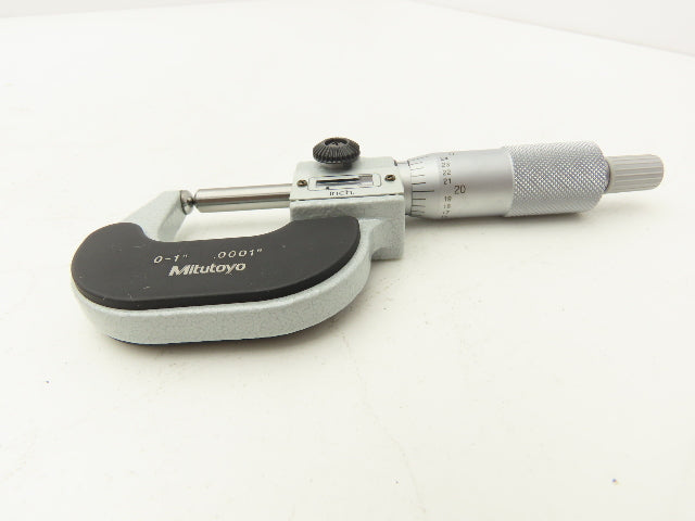 Mitutoyo 295-253 Mechanical Digit Counter Spherical Ball Micrometer 0-1"Range
