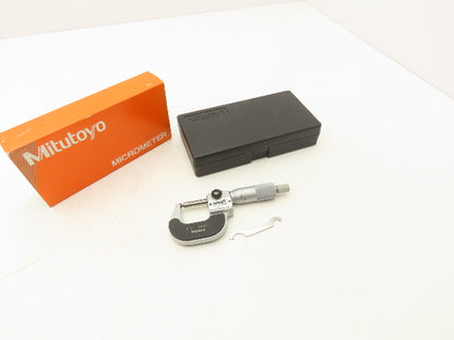 Mitutoyo 295-253 Mechanical Digit Counter Spherical Ball Micrometer 0-1"Range