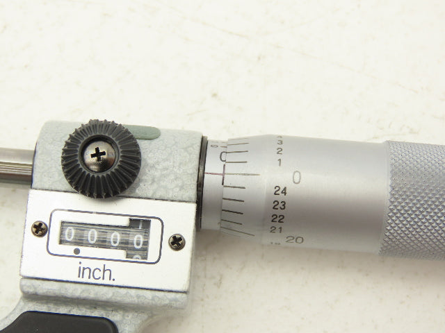 Mitutoyo 295-253 Mechanical Digit Counter Spherical Ball Micrometer 0-1"Range
