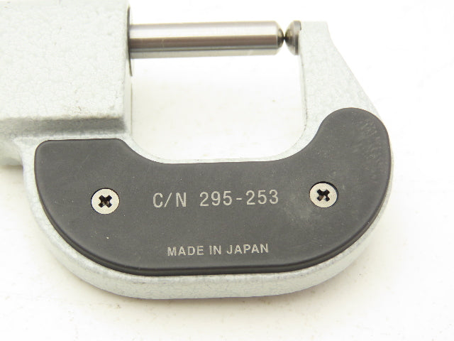 Mitutoyo 295-253 Mechanical Digit Counter Spherical Ball Micrometer 0-1"Range