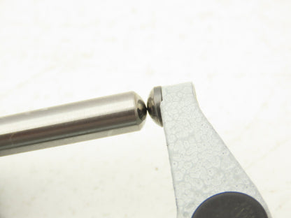Mitutoyo 295-253 Mechanical Digit Counter Spherical Ball Micrometer 0-1"Range