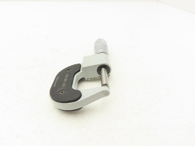 Mitutoyo 295-253 Mechanical Digit Counter Spherical Ball Micrometer 0-1"Range