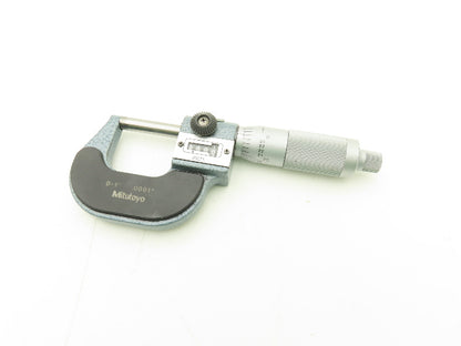Mitutoyo 193-211 Mechanical Digit Counter Micrometer 0-1" Range Blue